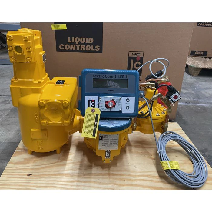 Liquid Control M-15, dilengkapi dengan LectroCount LCR 600, Electronic Valve, Optical Air Eliminator dan Strainer berkapasitas tinggi.